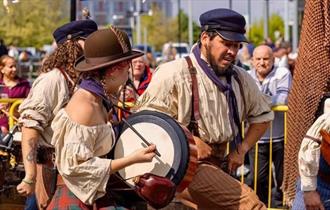 Old Time Sailors at Newquay Orchard