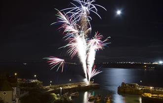 New Year's Eve Fireworks 2024 at Newquay Harbour