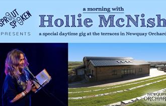 A Morning With Hollie McNish at Newquay Orchard 2023