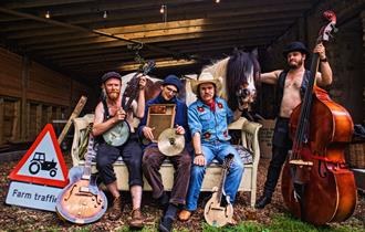 The Swamp Stomp String Band at Project 83