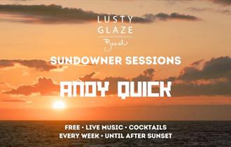 Lusty Glaze Beach Sundowner Sessions  - Andy Quick