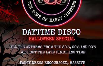 Over 30s Halloween Special Daytime Disco at Sailors