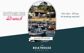 Bottomless Brunch at The Boathouse