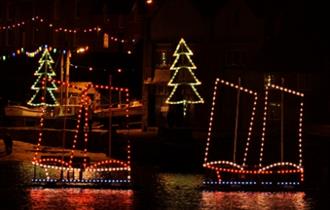 Mousehole Christmas Lights