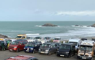 VW Campervan Christmas Ride Out at the Bowgie