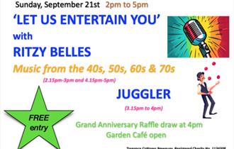 Trenance Cottages Musical Afternoon with Ritzy Belles