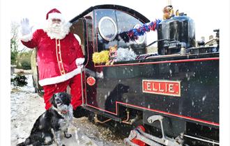 Father Christmas at Lappa Valley