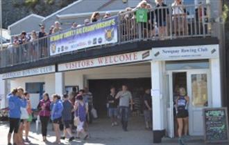 Harvest Festival at Newquay's Rowing Club