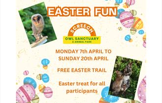 Easter Fun at Screech Owl Sanctuary