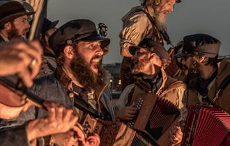 Sea Shanty Sing-Along with the Old Time Sailors at Fistral Beach Bar 2024