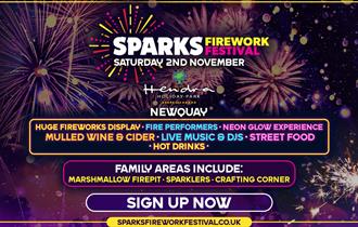 Sparks Firework Festival at Hendra Holiday Park 2024