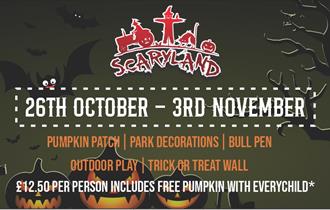 'Scaryland' Halloween and Half Term Fun at Dairyland Farm Park