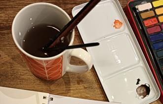 Watercolour Workshop, Paint your own Robin Christmas Cards