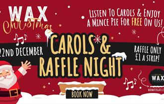 FREE Carols, Mince Pies at WAX Watergate Christmas