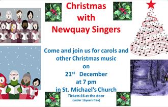Christmas Concert with Newquay Singers at St Michael's Church