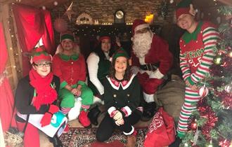 Newquay at Christmas FREE Santa's Grotto
