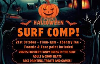 Halloween Theme Surf Comp on the Great Western Beach