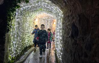 Tunnel of Lights at Shipwreck Treasure Museum, Charlestown