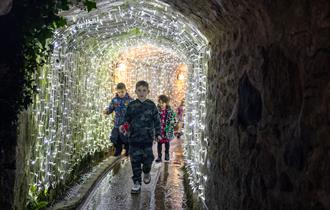 Tunnel of Lights at Shipwreck Treasure Museum, Charlestown