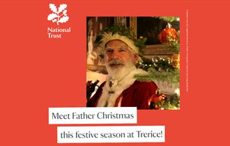 Father Christmas at Trerice 2024