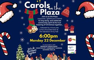Carols on the plaza