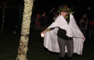 Wassail at Trelissick