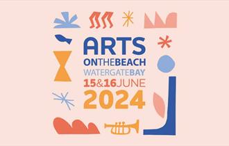 Watergate Bay Beach: Arts on the Beach 2024