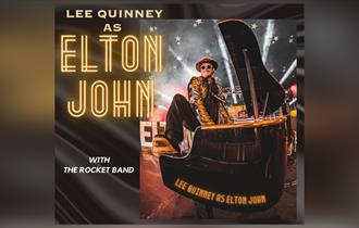 Lee Quinney as ELTON JOHN @ Newquay's Lane Theatre 2024