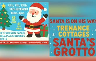 Santa's Grotto at Trenance Cottages