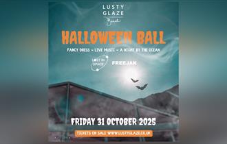 Halloween Ball at Lusty Glaze Beach