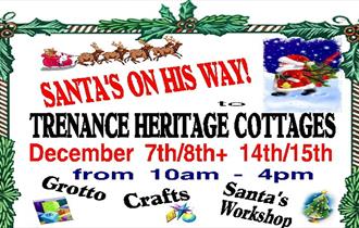Santa's Grotto at Trenance Cottages