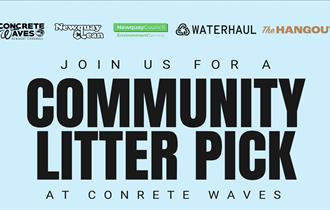 Community Litter Pick at Concrete Waves