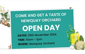 Newquay Orchard Information Drop In Sessions