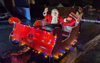 Santa's Tour of Newquay 2024