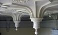 Two of the plaster pendants hanging from the Great Hall ceiling.