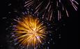 Fireworks, Padstow Christmas Festival, Padstow, Cornwall