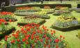 Formal Gardens in Spring at Lanhydrock