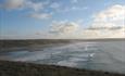 Perranporth Beach, Cornwall, winter