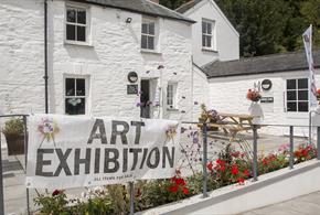 Newquay Society of Artists Trenance Cottages Exhibition