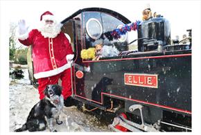 Father Christmas at Lappa Valley