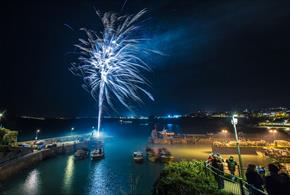 Newquay Christmas Lights Switch On