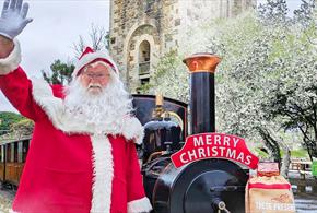 Father Christmas at Lappa Valley this December 2024