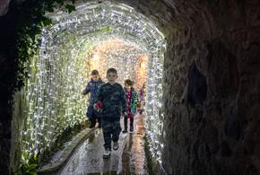 Tunnel of Lights at Shipwreck Treasure Museum, Charlestown