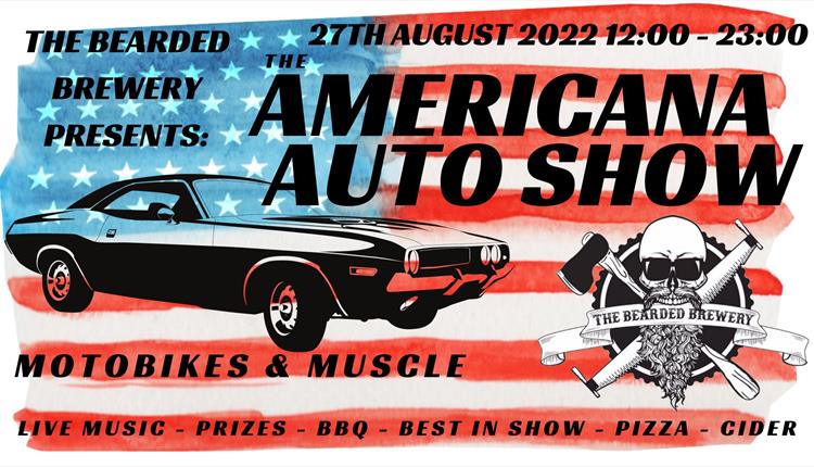 Americana Auto Show at The Bearded Brewery