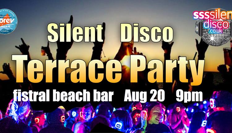 Silent Disco Terrace Party at Fistral Beach Bar