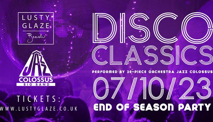 Disco Classics Live! ft Jazz Colossus - 2023