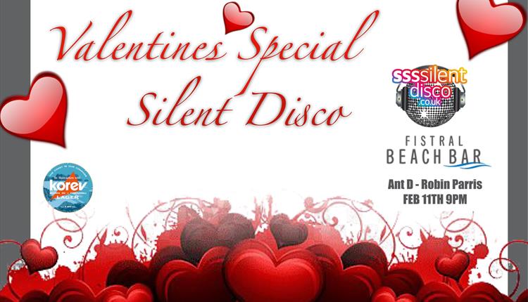 Valentine's Silent Disco at Fistral Beach Bar 2023
