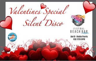 Valentine's Silent Disco at Fistral Beach Bar 2023