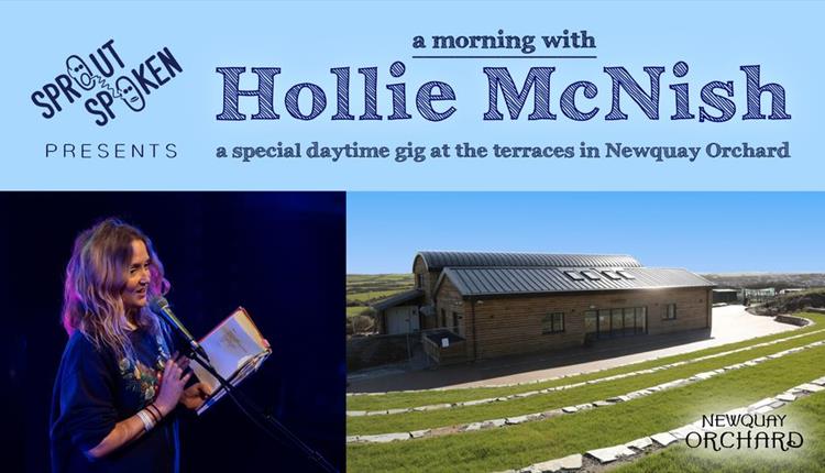 A Morning With Hollie McNish at Newquay Orchard 2023