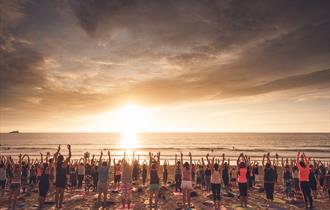 Silent Disco Yoga: Sunset Ibiza Classics 2023